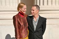 Saint Laurent: Photocall - Paris Fashion Week - Menswear Spring/Summer 2026 - Source: Getty